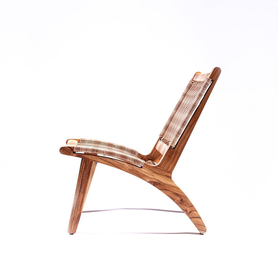 BACALAR 3 Large Sillón Bacalar Mimbre Sillón Bacalar Mimbre - Image 3